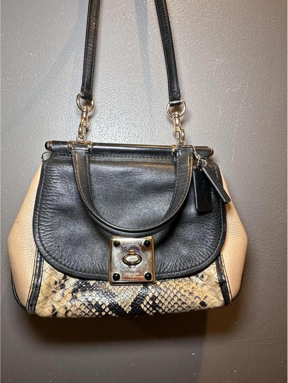 Vintage Coach Drifter Carryall Satchel Purse